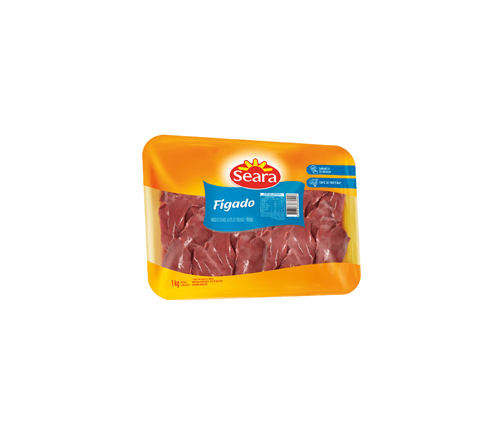 Fígado de Frango Bandeja Seara 1kg - Seara