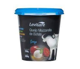 Queijo Mozzarella de Búfala Levitare 400g