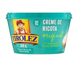 Creme de Ricota Original Tirolez 200g