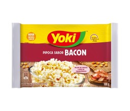 Popcorn Micro Bacon Yoki 100g