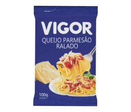 Queijo Parmesão Ralado VIGOR Pacote 100g