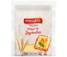 Massa de Lasanha Massa Leve 1kg