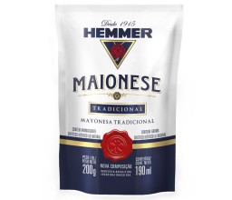 Maionese Tradicional Hemmer Sachê  200g