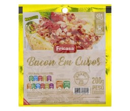 Bacon em Cubos Fricasa 200g