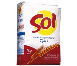 Farinha de Trigo Sol 1kg