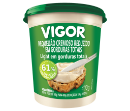 Requeijão Cremoso Light Vigor 400g