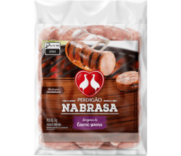 Linguiça de carne Suína Perdigão Nabrasa 2Kg