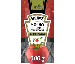 Molho de Tomate Azeitona Heinz Pouch 300g