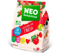 Goma neo botânica sem açúcar morango 72g Cada