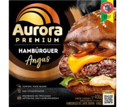 Hambúrguer Angus Premium Aurora 350G