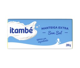 Manteiga Extra Sem Sal Itambé 200g