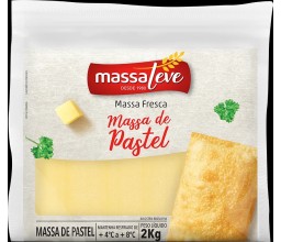 Massa De Pastel Massa Leve 2kg