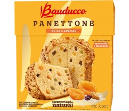 Panettone Frutas E Damasco Bauducco 500g