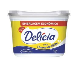 Margarina Com Creme De Leite Delicia 1kg