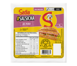 Salsicha de Peru Sadia 500g