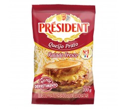 Queijo Prato Ralado Fresco Président 100g