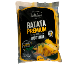 Batata Premium Congelada Rústica Ludi Mix 2kg