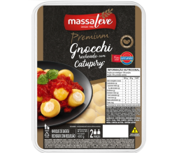 Gnocchi Recheio Com Catupiry Massa Leve 400g