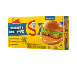 Hamburguer De Frango Empanado Sadia 360G