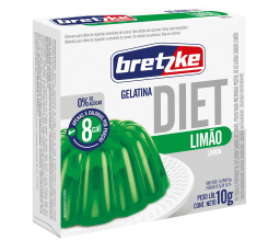 Gelatina sabor Limão DIET Zero Açucar Bretzke 10g