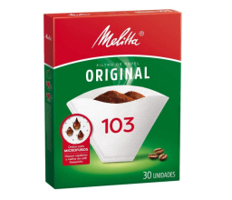 Filtro de Papel 103 Melitta c/ 30und