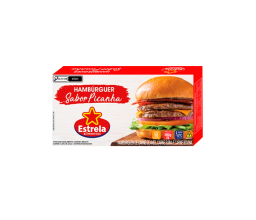 Hamburguer Sabor Picanha Estrela 560g