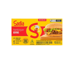 Hambúrguer Bovino Sadia 672g