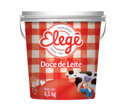 Doce de leite elegê 4,5kg