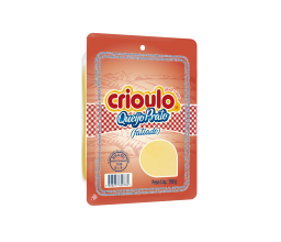 Queijo Prato Fatiado Crioulo 150g