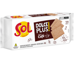 Biscoito Dolce Plus sabor Café Sol 360g