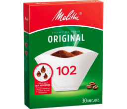 Filtro de Papel 102 Melitta c/30 und