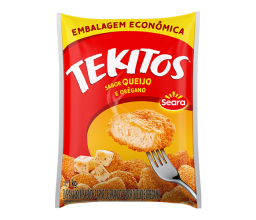 Tekitos sabor Queijo e Orégano Seara 1kg