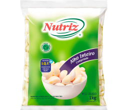 Alho Inteiro Descascado Congelado Nutriz 1kg