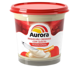 Requeijão Cremoso c/ Queijo Tradicional Aurora...