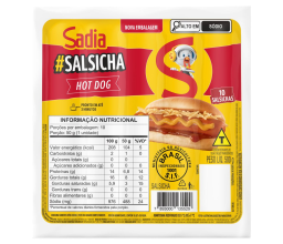 Salsicha Hot Dog Sadia 500g