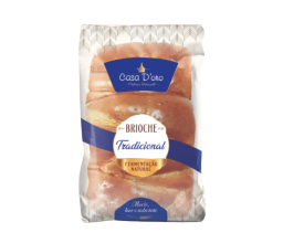 Pão de Brioche Tradicional Casa D'oro 300g