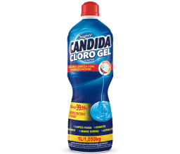 Desinfetante Cloro Gel Original Super Candida 1L