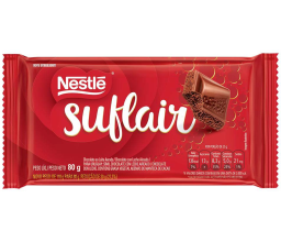 Barra de Chocolate Suflair Nestle 80g