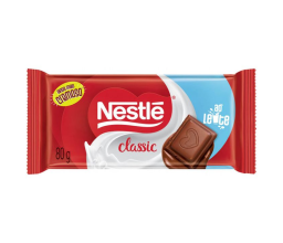 Barra de Chocolate ao Leite Classic Nestle 80g