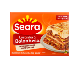 Lasanha Bolonhesa Seara 350g