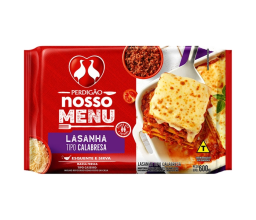 Nosso Menu Lasanha Tipo Calabresa Perdigão 600g