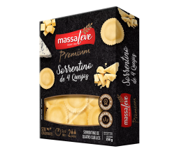 Sorrentino de 4 Queijos Massa Leve Premium 250g