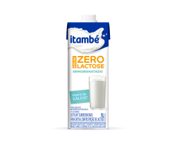 Leite Semidesnatado Zero Lactose Itambé 1L