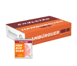 Hamburguer Carne Bovina e Frango Chuletão 56g...