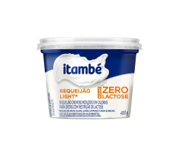 Requeijão Light Zero Lactose Itambé 400g