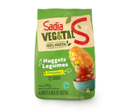 Nugget Legumes Crocante Veg&Tal Sadia 275g