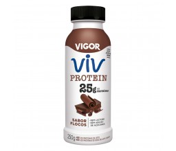 Iogurte sabor Flocos Viv Protein Vigor 230g