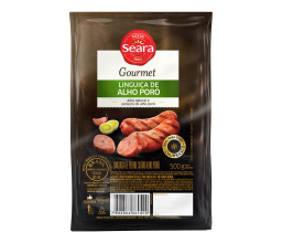 Linguiça de Pernil com Alho Poró Seara Gourmet...