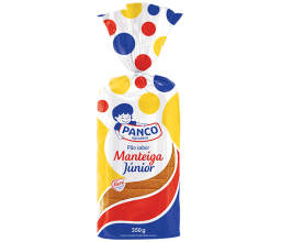 Pão de Forma sabor Manteiga Júnior Panco 350g