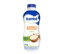 Iogurte Sabor Coco Zero Lactose Itambé 1,15Kg